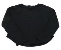 Čierne crop tričko C&A