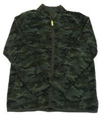 Army fleecová propínací mikina C&A vel.176