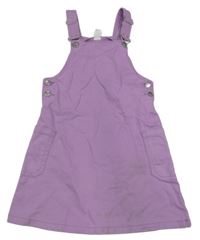 Fialovo-lila rifľové na traké šaty Topolino