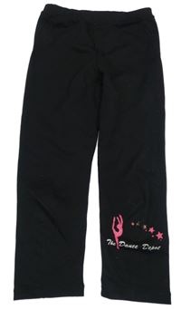 Čierne športové capri legíny