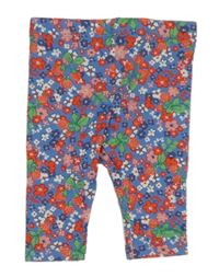 Modré květované legíny Tu