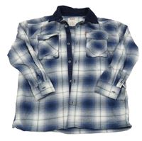 Tmavomodro-biela kockovaná košeľa Levi´s