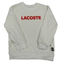 Bílé mikinotriko s nápisem - Lacoste