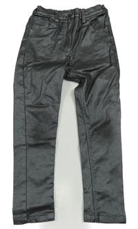 Tmavošedé metalické skinny rifle Tu