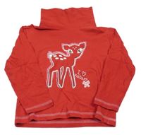 Červený rolák s laní Lupilu