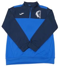 Modro-tmavomodrá športová mikina s logom Joma