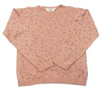 Lososový sveter so vzorom H&M