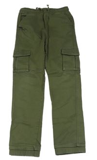 Khaki cargo cuff rifle Tu