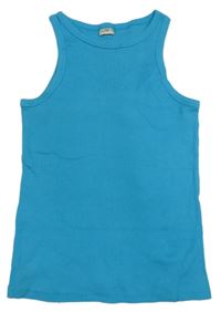 Tyrkysový rebrovaný top zn. F&F