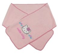 Svetloružová fleecová šál s Hello Kitty