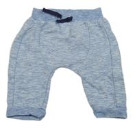 Modro-biele melírované tepláky C&A