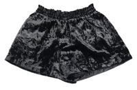 Sivé zamatové kraťasy Next