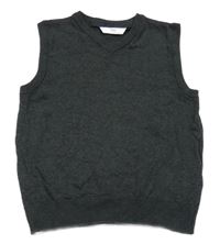 Tmavosivá svetrová vesta M&S