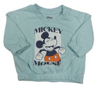 Světlemodrá oversize mikina s Mickeym Primark