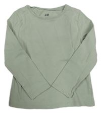 Zelenošedé tričko H&M