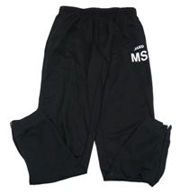 Čierne športové tepláky s logom JAKO