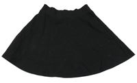 Čierna kolová sukňa Next