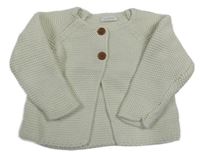 Smetanový propínací svetr Next