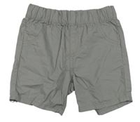 Sivé plátenné kraťasy Topomini