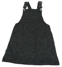 Antracitové trblietavé menšestrové na traké šaty zn. Denim Co.