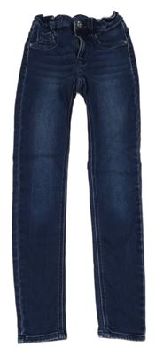 Tmavomodré skinny rifle Page one young