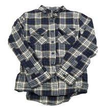 Tmavomodro-biela kockovaná košeľa Rebel