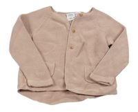 Svetloružový prepínaci sveter Zara