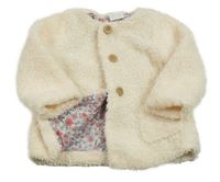Smotanová huňatá podšitá bunda F&F