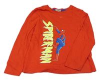 Červené pyžamové triko se Spidermanem Marvel