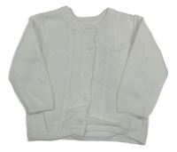 Biely vzorovaný ľahký prepínaci sveter dunnes