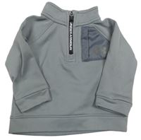 Šedá sportovní mikina s logem Under Armour
