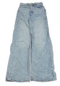 Světlemodré široké rifle H&M