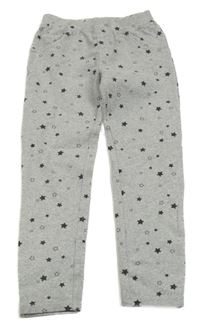 Sivé zateplené tregíny s hviezdami Kiki&Koko