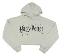 Biela crop mikina s kapucí - Harry Potter C&A