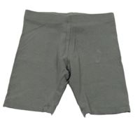 Sivé elastické kraťasy H&M