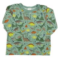 Zelené tričko s diny Alana