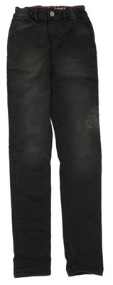 Tmavosivé skinny fit rifle Blue Ridge