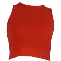 Dámský červený crop top Asos 