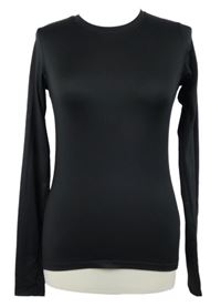 Dámske čierne športové tričko zn. H&M