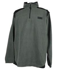 Pánská šedo-černá fleecová mikina Toptex 