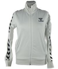 Dámska biela športová funkčná mikina s logom Hummel