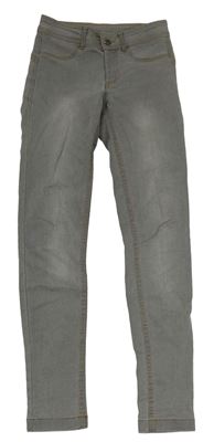 Šedé skinny rifle Calzedonia