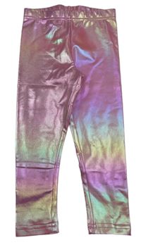 Farebné metalické potiahnuté é legíny Kiki&Koko