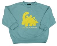 Modrá mikina s dinosaury Next