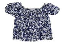 Modro-biele vzorované tričko Y.F.K.