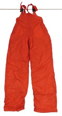 Červené šusťákové laclové oteplovačky Diadora