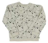 Smotanová mikina s Pikachu H&M