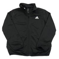 Černá sportovní propínací mikina Adidas