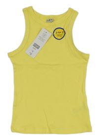 Nové - žltý rebrovaný top F&F