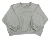 Svetlosivá oversize mikina Zara